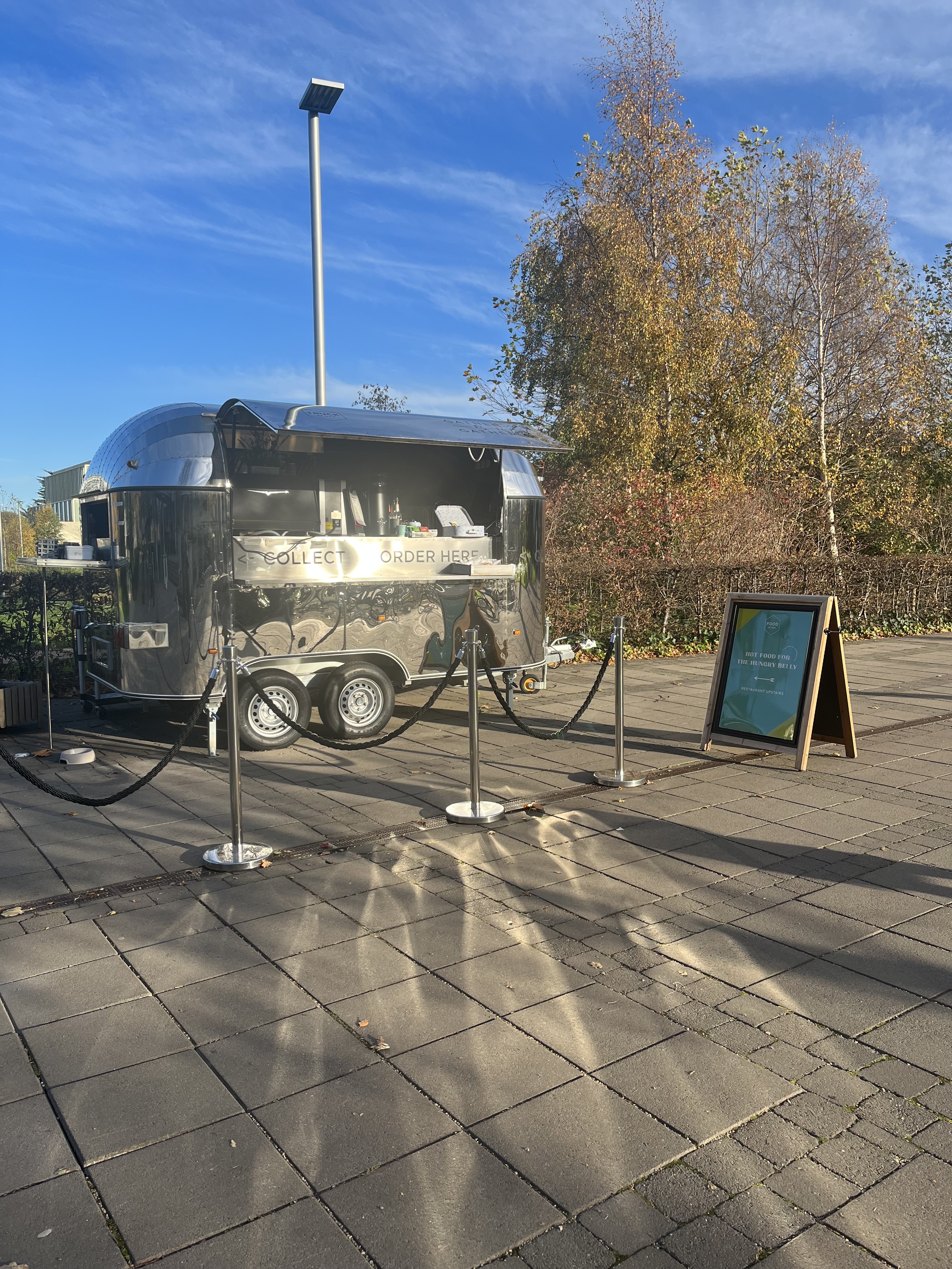 Gather & Gather Coffee Truck\n\nVisit our coffee truck daily for a cup of our locally roasted Divino Nino blend, paired with freshly baked cookies and treats